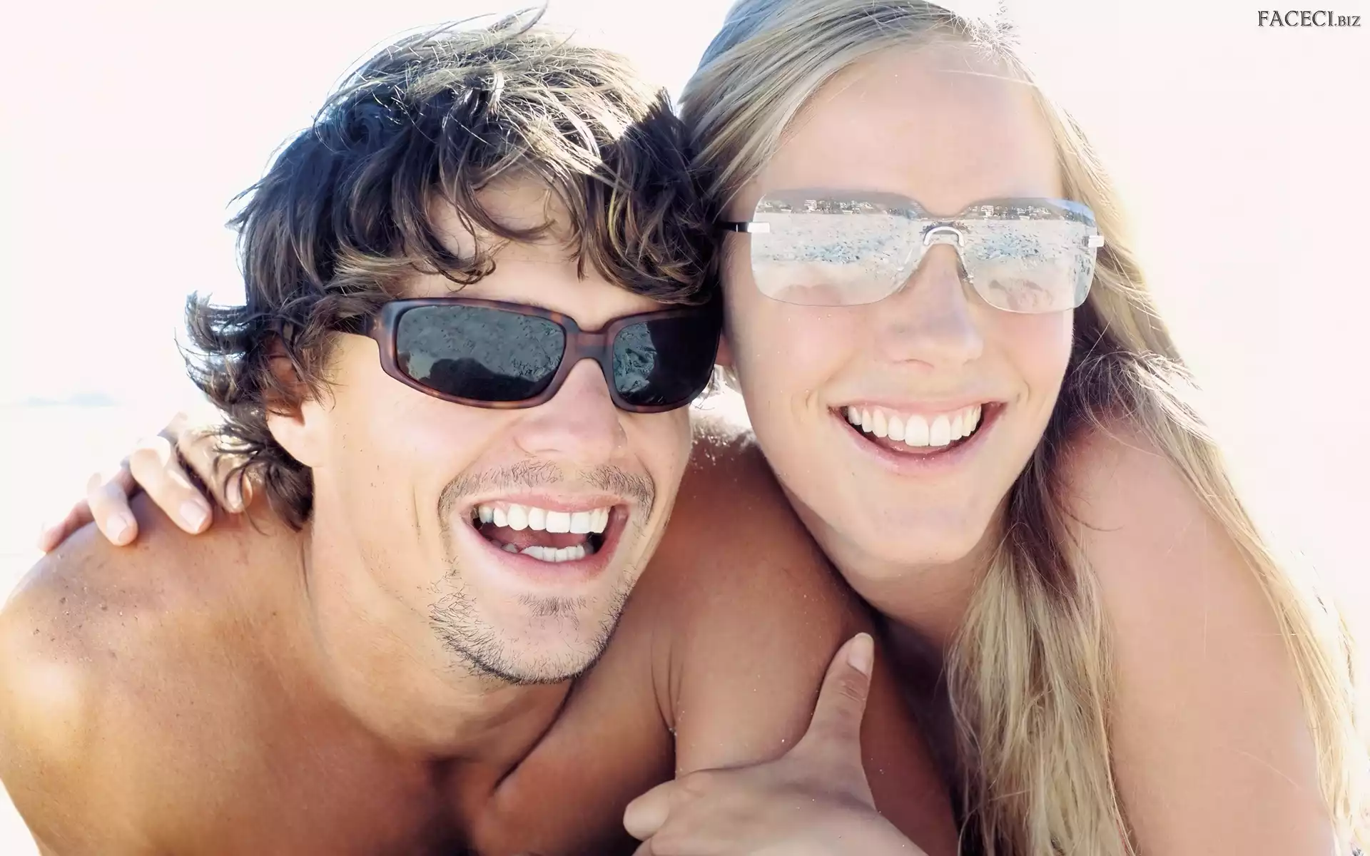 Para, Słoneczne, Zakochana, Okulary